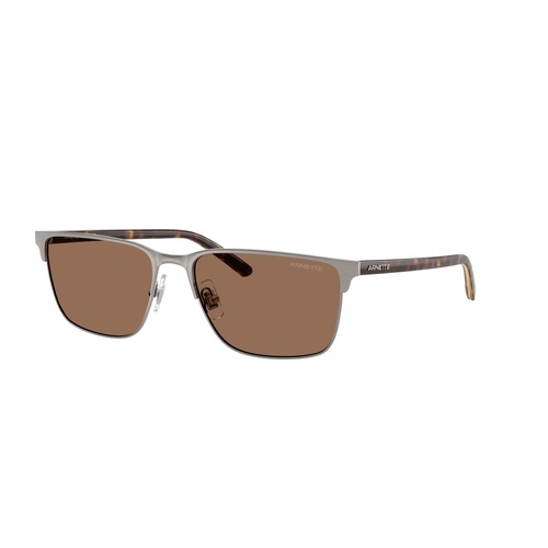 Arnette Hampere AN3094 738/73-58 Brushed Gunmetal / Dark Brown Lenses