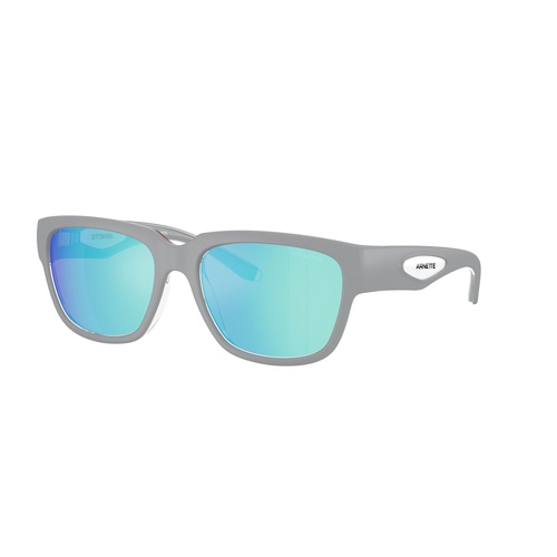 Arnette Bounce AN4366 3008Y7-56 Crystal Grey / Light Grey Blue Mirror Lenses