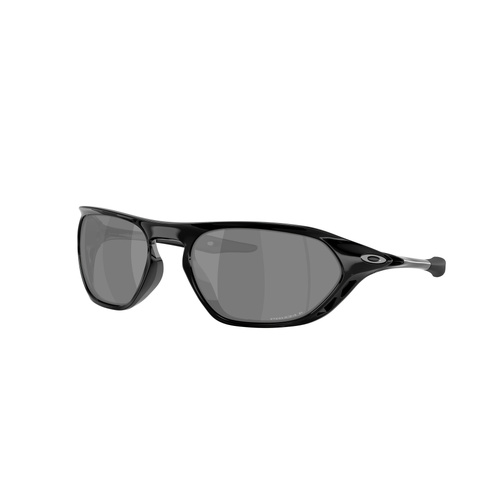 Oakley Cage Jacket OO9537-0861 Polished Black / Prizm Black Polarised Lenses