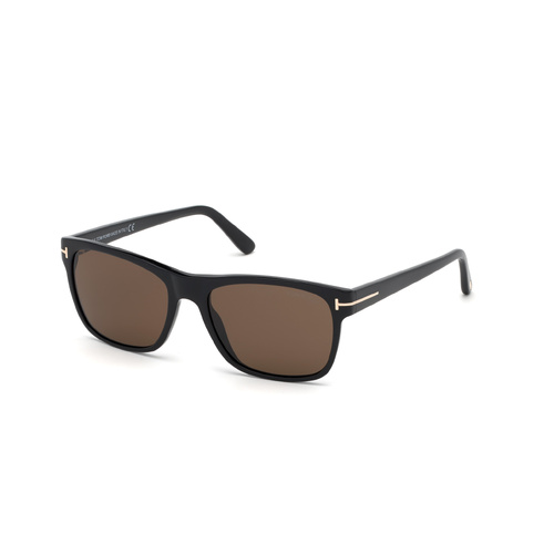 Tom Ford Giulio FT0698 01J-59 Shiny Black / Roviex Lenses