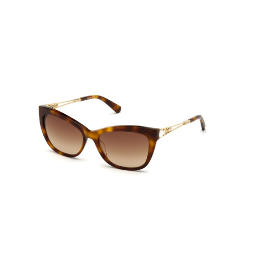 Swarovski SK0262 52F-55 Dark Havana / Brown Gradient Lenses