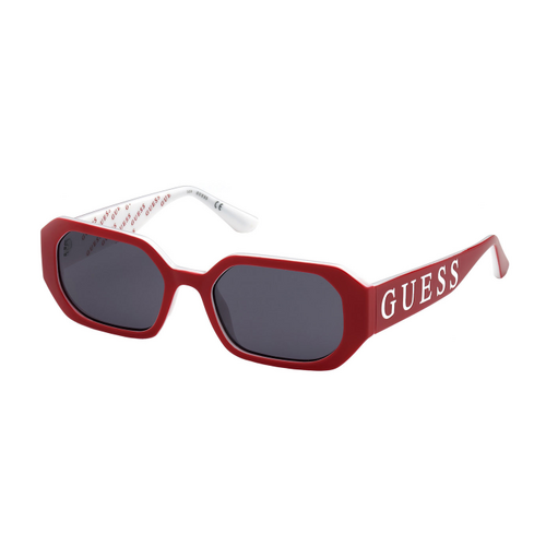 Red guess best sale sunglasses