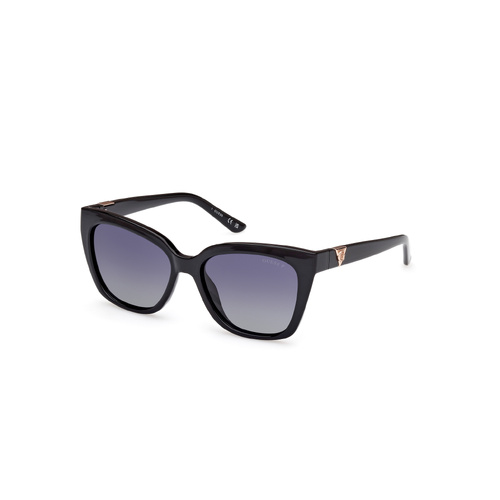 Guess GU7878 01D-55 Shiny Black / Smoke Polarised Lenses