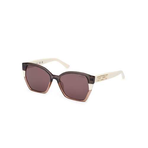 Guess GU7912 20Y-55 Grey Striped w Shiny Ivory / Violet Lenses