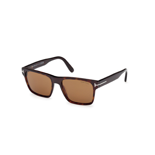 Tom Ford Calder FT1205 52E-55 Dark Havana / Brown Lenses