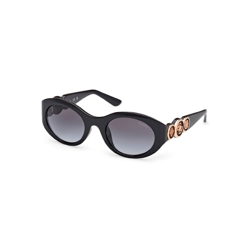 Guess GU00198-H 01B-53 Shiny Black / Smoke Gradient Lenses