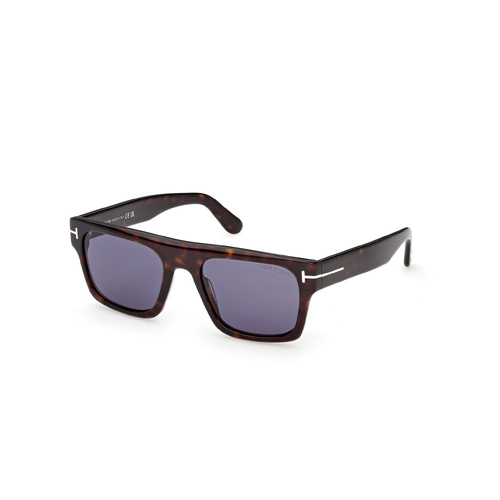 Tom Ford Cyrus-02 FT1337 52V-53 Dark Havana / Blue Lenses