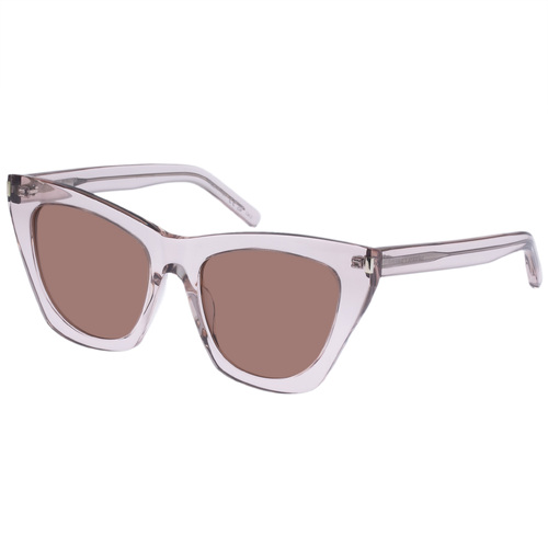Saint Laurent SL214KATE 018 Nude / Brown Lenses