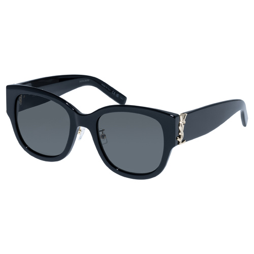 Saint Laurent SLM95K 001 Black / Grey Lenses