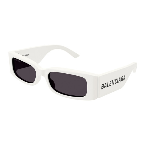 Balenciaga BB0260S 003 White / Grey Lenses