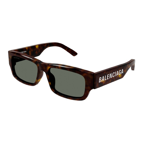 Balenciaga BB0261SA 002 Havana Green Lenses