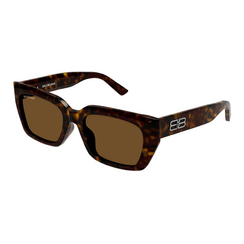 Balenciaga BB0272SA 002 Havana / Brown Lenses