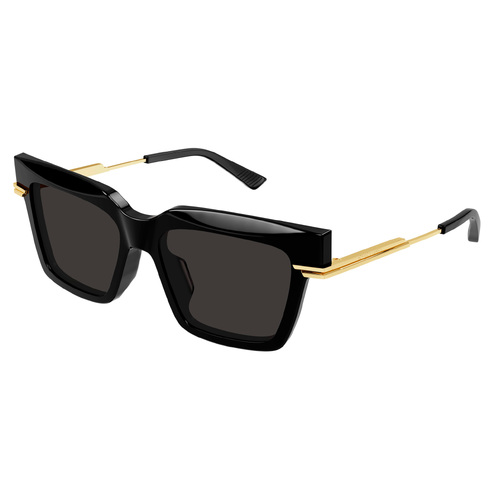 Bottega Veneta BV1242S 001 Black / Grey Lenses