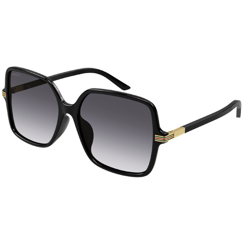 Gucci GG1448SA 001 Black / Grey Lenses