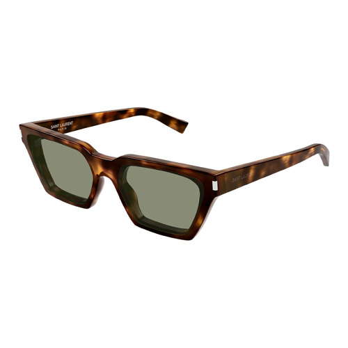 Saint Laurent SL633CALISTA 003 Havana / Green Lenses