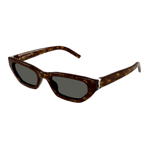Saint Laurent SLM126 002 Havana / Grey Lenses