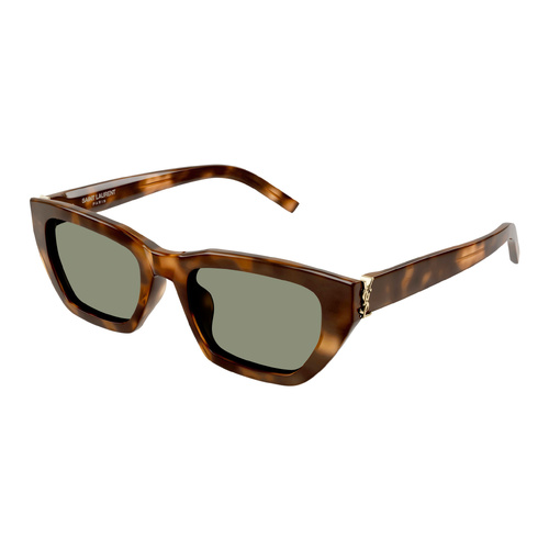 Saint Laurent SLM127F SLM127F003 Havana / Green Lenses