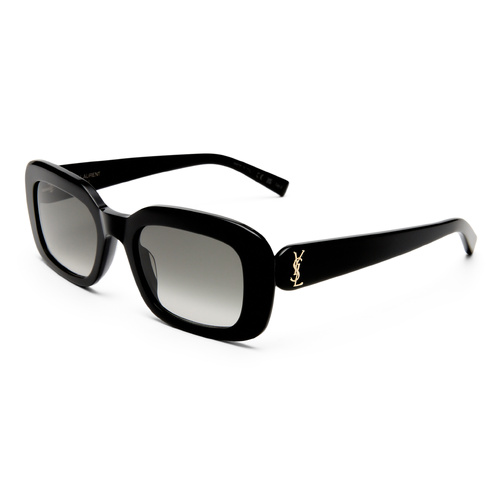 Saint Laurent SLM130 002 Black / Grey Lenses