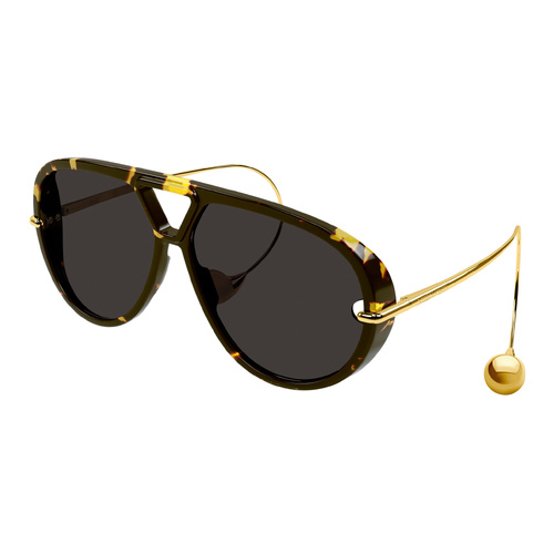 Bottega Veneta BV1273S 005 Havana / Grey Lenses
