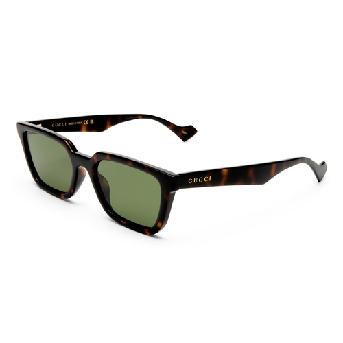 Gucci GG1539S 002 Havana / Green Lenses
