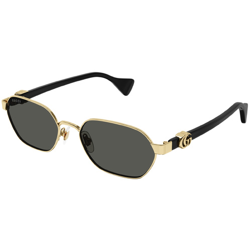 Gucci GG1593S 001 Gold / Grey Lenses