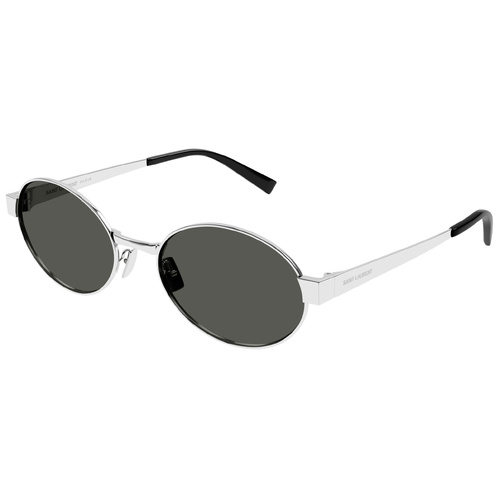 Saint Laurent SL692 002 Silver / Grey Lenses