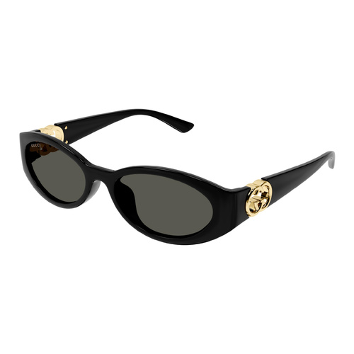 Gucci GG1662SA 001 Black / Grey Lenses