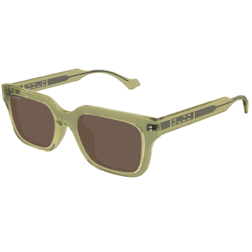 Gucci GG1732SK GG1732SK003 Green / Brown Lenses