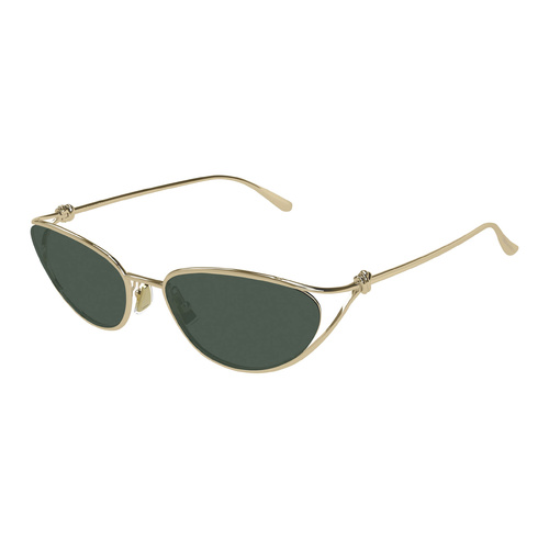 Bottega Veneta BV1330S BV1330S004 Gold / Green Lenses