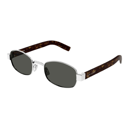 Saint Laurent SL706 002 Silver / Grey Lenses