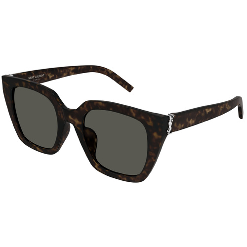 Saint Laurent SLM143F 002 Havana / Grey Lenses