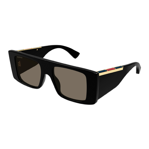Gucci GG1888S GG1888S001 Black / Brown Lenses