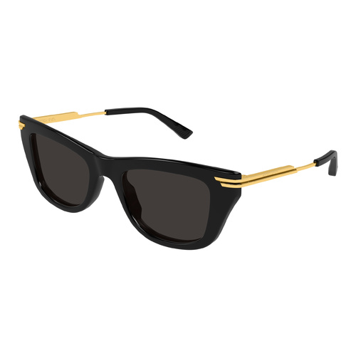 Bottega Veneta BV1369S BV1369S001 Black / Grey Lenses