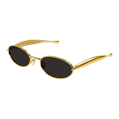 Bottega Veneta BV1386S 001 Gold / Grey Lenses