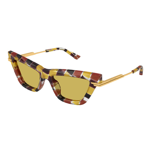 Bottega Veneta BV1241S BV1241S005 Multicolour / Yellow Lenses