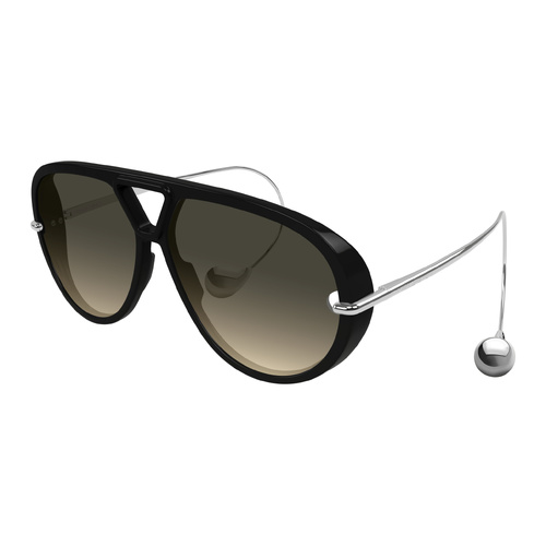 Bottega Veneta BV1273S 010 Black / Brown Lenses