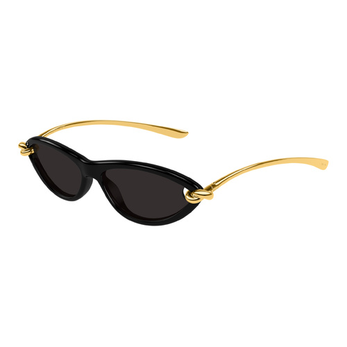 Bottega Veneta BV1390S 001 Black / Grey Lenses