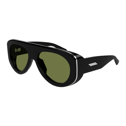 Bottega Veneta BV1362S 006 Black / Green Lenses