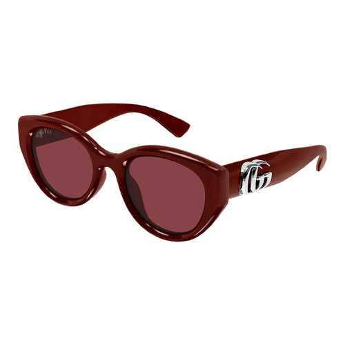 Gucci GG1976SK 004 Burgundy / Red Lenses