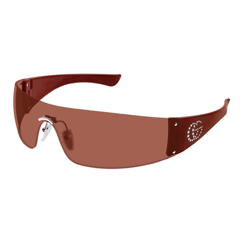 Gucci GG1958S 004 Silver / Brown Lenses