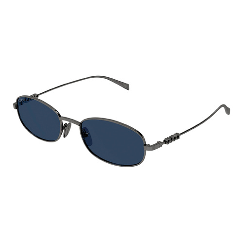 Gucci GG1940S 001 Ruthenium / Blue Lenses