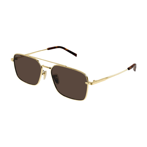 Gucci GG1957SA 002 Gold / Brown Lenses