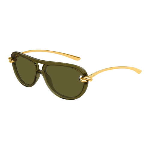 Bottega Veneta BV1418S 003 Green / Green Lenses