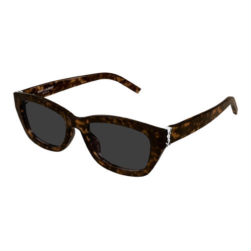 Saint Laurent SLM153F 002 Havana / Grey Lenses