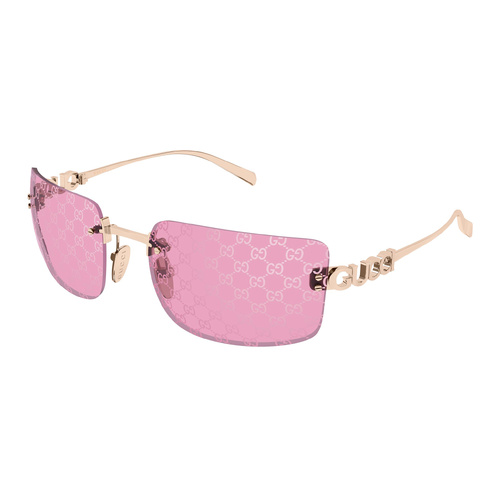 Gucci GG2038S 004 Gold / Pink Lenses