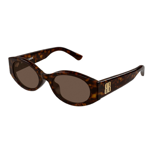 Balenciaga BB0477SA 002 Havana / Brown Lenses