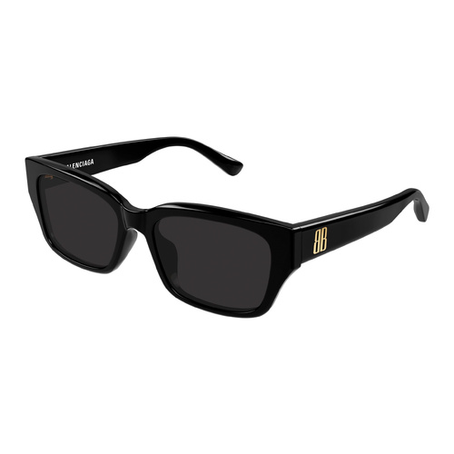 Balenciaga BB0480SK 001 Black / Grey Lenses
