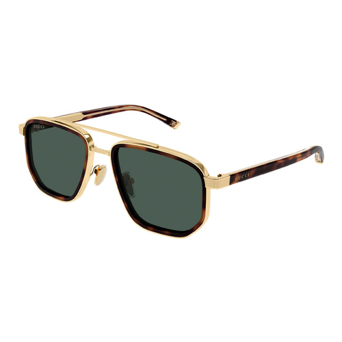 Gucci GG2073S 003 Gold / Green Lenses