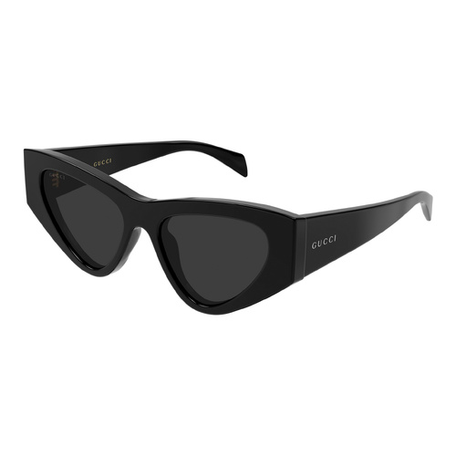 Gucci GG2019S 001 Black / Grey Lenses