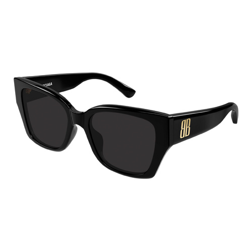 Balenciaga BB0474S 001 Black / Grey Lenses